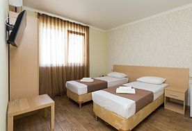 1-мест. (разм. в 2-мест.) станд., корп. 1, Отель Стелла Марис, Адлер