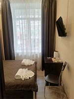 Двухместный номер с двуспальной кроватью "Эконом", Отель Андреевский, Москва