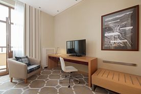 2-мест. супериор кинг (вид на горы), Отель Novotel Resort and spa Krasnaya Polyana, Красная поляна