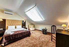 1-мест. (разм. в 2-мест.) станд. (мансардный), Отель Оскар, Геленджик