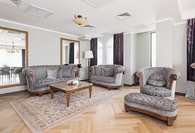2-мест.(разм. в 4-мест.) роял-люкс, Отель Богатырь , Сириус