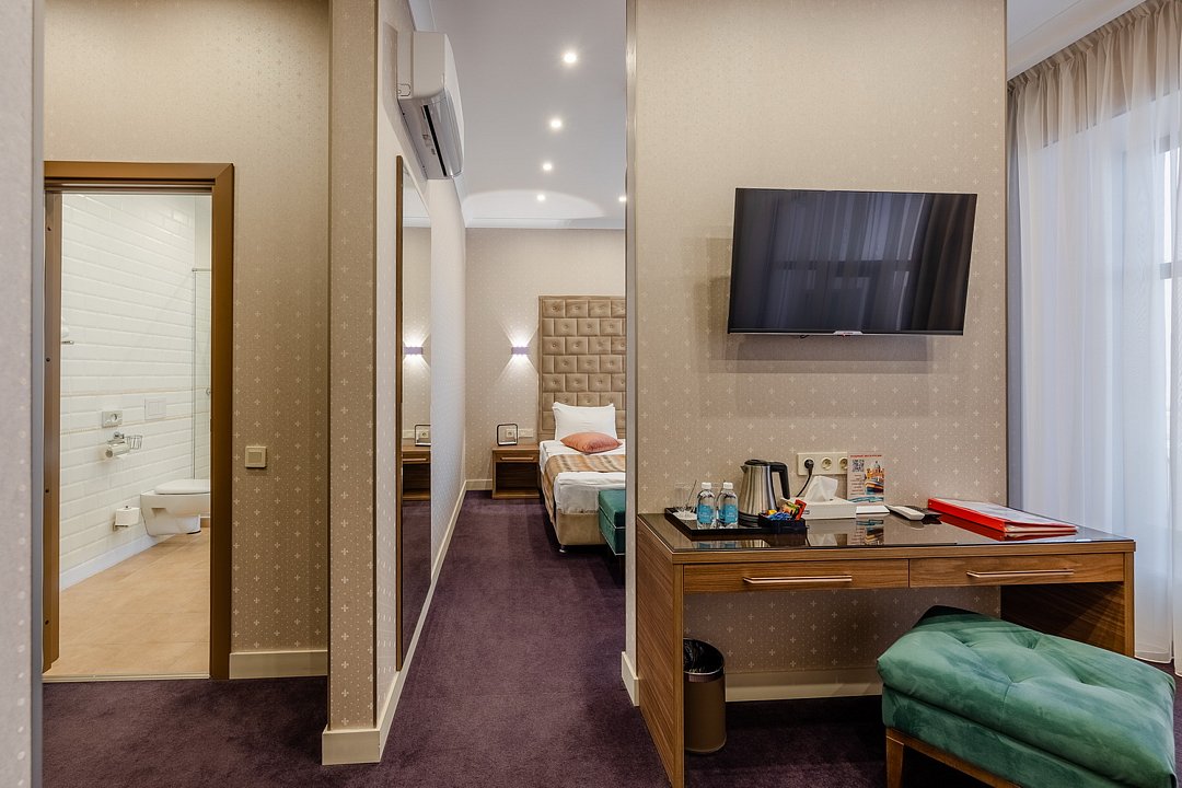 Люкс 2-местный 1-комнатный (с доп.местами)