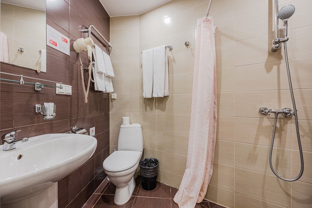 Стандартный 2-местный 1-комнатный (без окна)