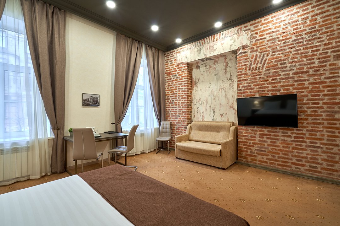 Люкс 2-местный 1-комнатный (апартаменты)