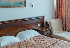 1-мест. (разм. в 2-мест.) студия, корп. 2, Оздоровительный комплекс АМАКС «Орбита», Ольгинка
