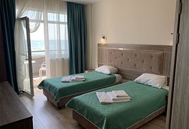 1-мест. (разм. в 2-мест.) стандарт, Отель Русалма, Алушта