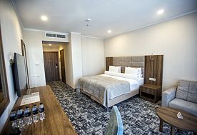1-мест. (разм. в 2-мест.) станд. DBL (вид на город), Отель Grand Hotel Anapa, Анапа