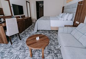 1-мест. (разм. в 2-мест.) делюкс DBL (вид на море), Отель Grand Hotel Anapa, Анапа