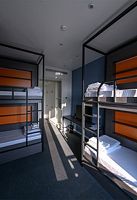 5-мест. 2-комн. с 2-ярусными кроватями (одно доп.место), Отель Дельта Сириус, Сириус
