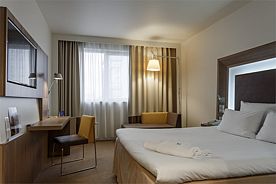 Стандартный номер с одной двуспальной кроватью, Отель Novotel Yekaterinburg Centre, Екатеринбург