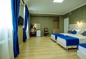 2-мест.(разм. в 3-мест.) станд. с ванной, Отель Атлас, Геленджик