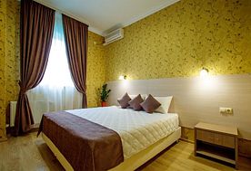 2-мест.(разм. в 4-мест.) 2-комн. люкс, Отель Атлас, Геленджик