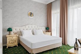 Двухместный номер Standard (корпус 1) с красивым видом из окна двуспальная кровать, Отель Космос Ла Валли, село Даргавс