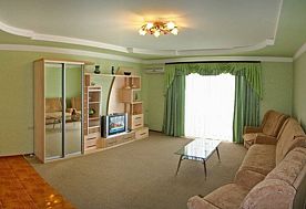 3-мест.(разм. в 4-мест.) 2-комн. семейный, Курортный отель Апельсин, Николаевка