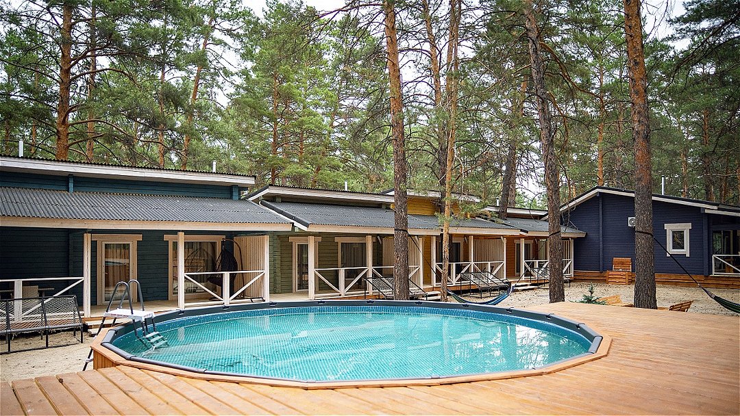 Домик Эко-Дом 4-местный 3-комнатный №5 (Семейный квартал)