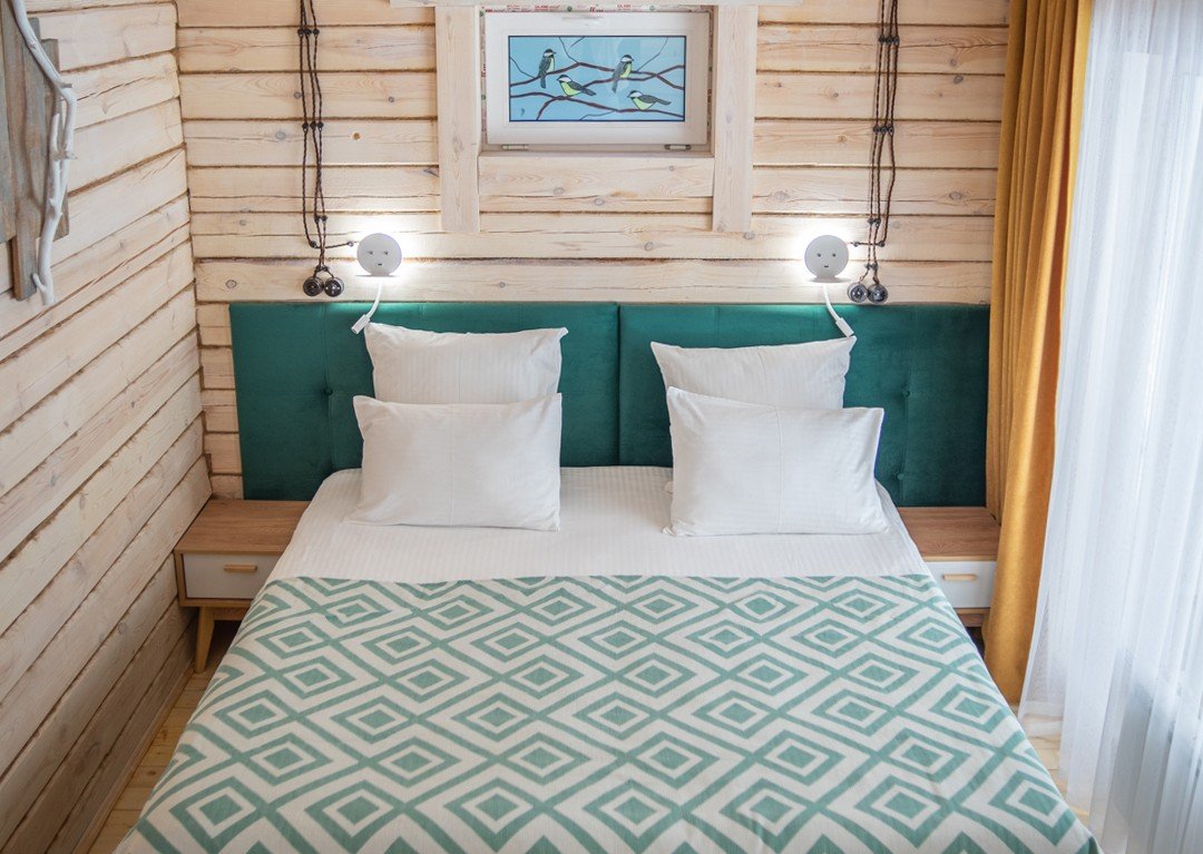 Домик Эко-Дом 4-местный 3-комнатный №5 (Семейный квартал)