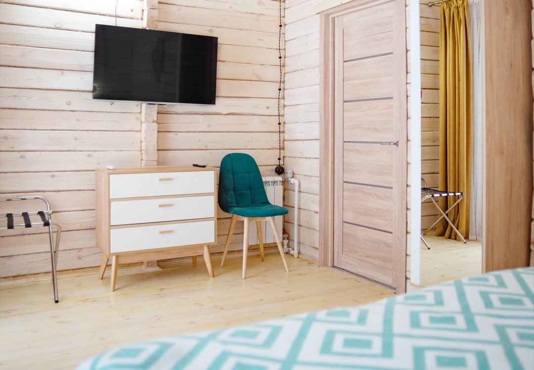 Домик Эко-Дом 4-местный 3-комнатный №5 (Семейный квартал)