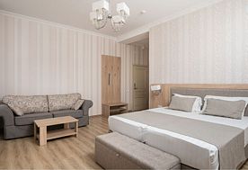 1-мест. (разм. в 2-мест.) станд. плюс, коттедж №2, Курортный отель Дивный Мир Усадьба Шато, Анапа