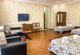 1-мест. (разм. в 4-мест.) семейный, Отель ВЕРТЕБРА, Кисловодск