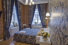 Комфорт с кондиционером (до 3-х человек, номер 1-й категории), Гостиница Катарина Арт Отель, Санкт-Петербург