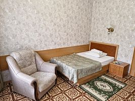 Одноместный номер 2 категории с кондиционером, Санаторий Дубрава, Железноводск