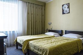 Двухместный номер  с 2 отдельными кроватями и балконом., Гостиница Балтийская корона, Зеленоградск