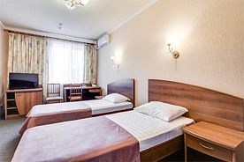 Стандарт с двумя односпальными кроватями, Отель Платовский, Ростов-на-Дону