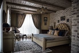 Стандарт улучшенный  с 1 кроватью и балконом, Отель Rassl Country Home, Ростов-на-Дону