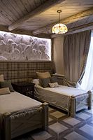 Стандарт  с 2 отдельными кроватями и балконом., Отель Rassl Country Home, Ростов-на-Дону