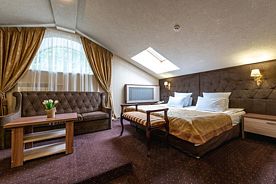 Двухместный номер Deluxe двуспальная кровать, Гостиница Парадная, Ярославль