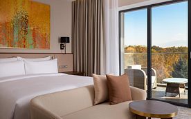 Двухместный номер Deluxe с видом на горы двуспальная кровать, Отель Swissotel Wellness Resort Alatau Almaty, Алма-Ата