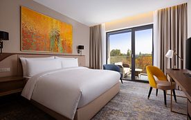 Двухместный номер Classic с балконом двуспальная кровать, Отель Swissotel Wellness Resort Alatau Almaty, Алма-Ата