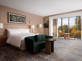 Двухместный полулюкс Executive с панорамным видом на горы двуспальная кровать, Отель Swissotel Wellness Resort Alatau Almaty, Алма-Ата