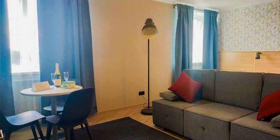 Делюкс 2-местный 1-комнатный (с инфракрасной сауной)