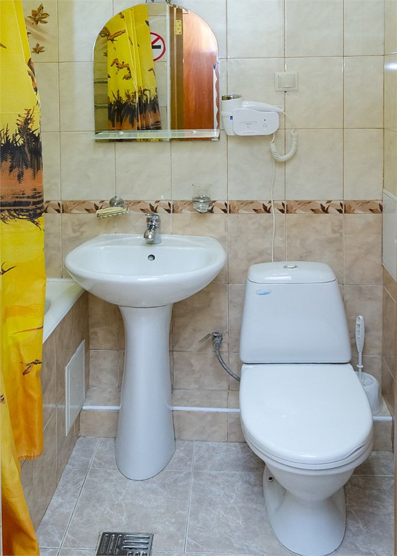 Стандартный 1-местный 1-комнатный (полной комплектации)