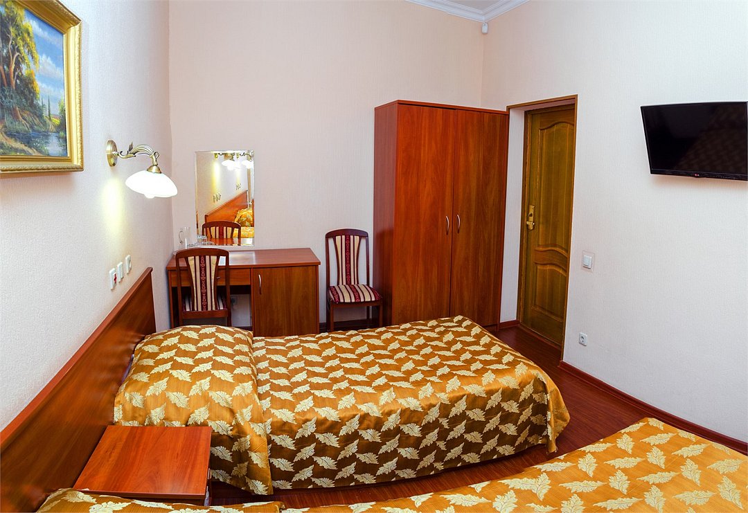 Стандартный 2-местный 1-комнатный (на блок)