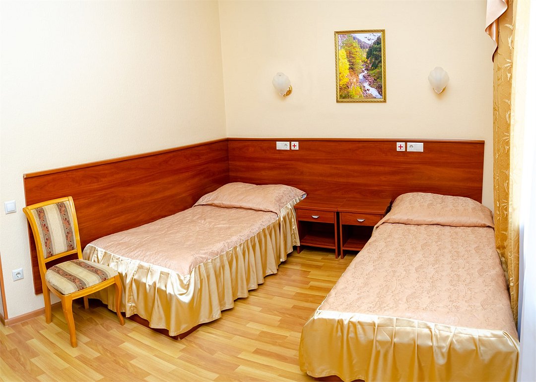 Стандартный 2-местный 1-комнатный (полной комплектации)