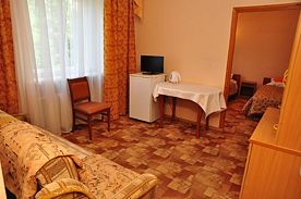 Стандартный 2-местный 2-комнатный  1 категории корп.Горный (1к2м2кГ), Санаторий Нарзан, Кисловодск