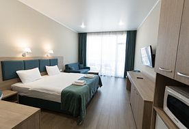 1-мест. (разм. в 2-мест.) комфорт, Отель Апсилиа, Сухум