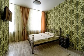 Двухместный номер с 1 кроватью и собственной ванной комнатой, Гостиница Азия, Пермь