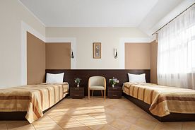 Корпус 2. Стандартный номер с двумя раздельными кроватями, Гостиница Беккер, поселок Янтарный