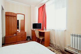 Эконом одноместный однокомнатный ( I категория), Отель Пятерочка люкс, Качканар