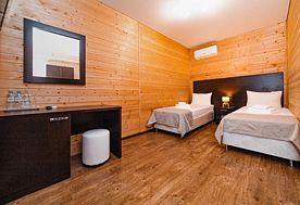 2-мест.(разм. в 4-мест.) 2-комн. семейный, эко-корпус, Отель Бали, Анапа