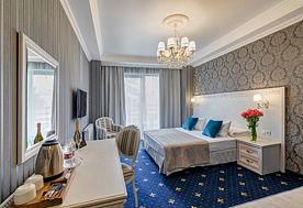 1-мест. (разм. в 2-мест.) станд. улучш. с балк., Отель Лермонт, Геленджик