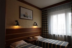 Стандартный номер с 2 кроватями, Отель Аврора-Hotel, Москва