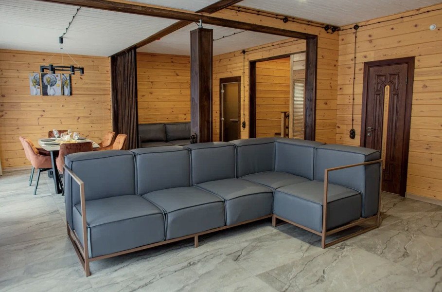 Дом 8-местный 4-комнатный (гостевой с сауной)