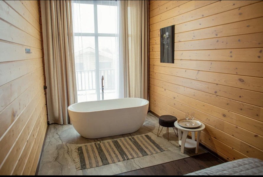 Дом 8-местный 4-комнатный (гостевой с хамамом)