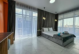 2-мест. делюкс панорама с балк., Отель Bruni Loft Hotel, Цандрипш