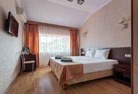 1-мест. (разм. в 2-мест.) станд. без балк., Гостиница Грейс Кристалл, Сочи