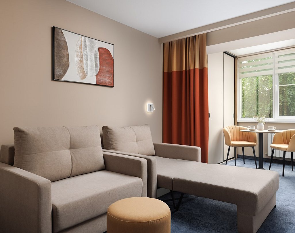 Люкс 2-местный 2-комнантный корпус 12